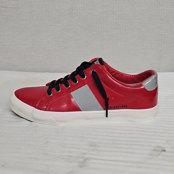 Vintage Havana Red and Silver Sneakers - Picture 7 of 10